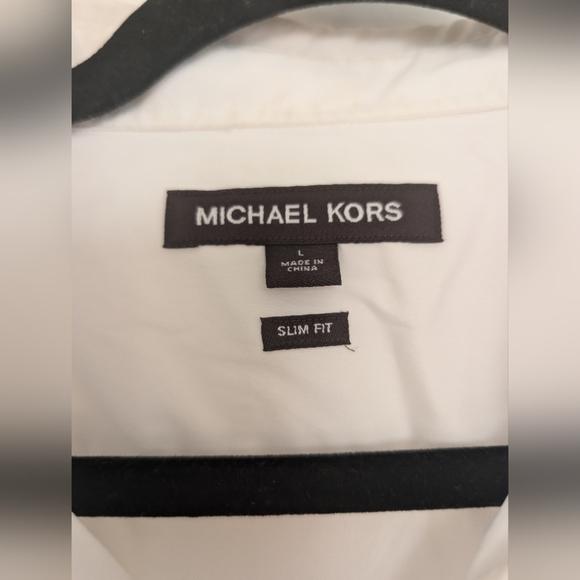 Michael Kors Classic White Shirts slim Fit - Picture 4 of 16